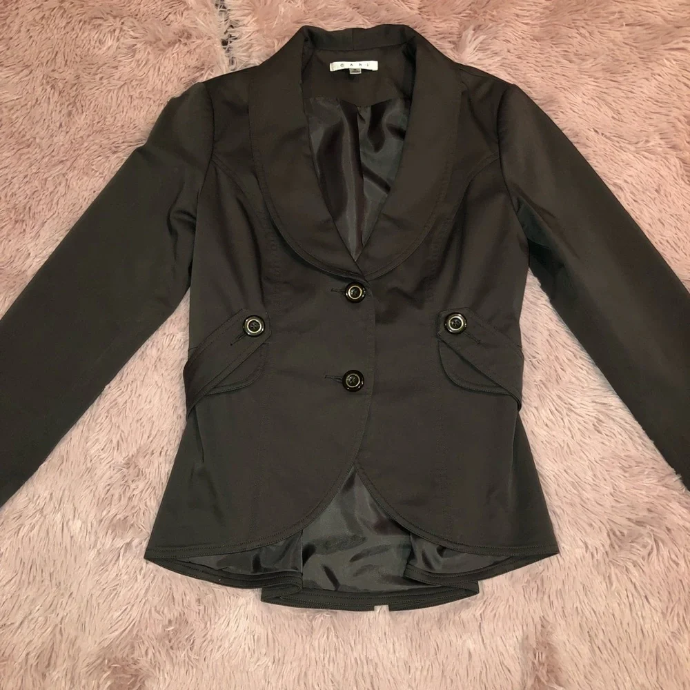 Cabi blazer button down blazer
